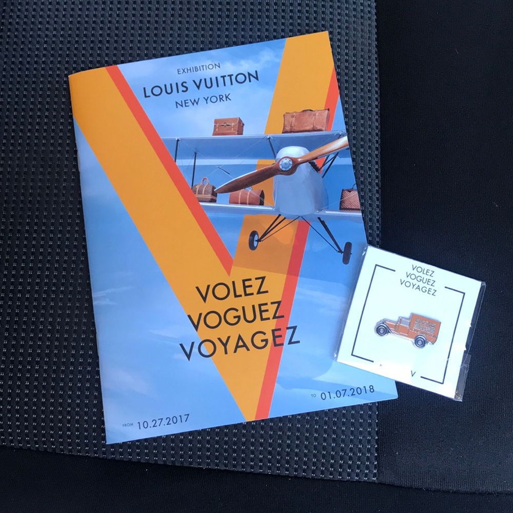 Limited Edition: Louis Vuitton Exhibit Book & Pin!
